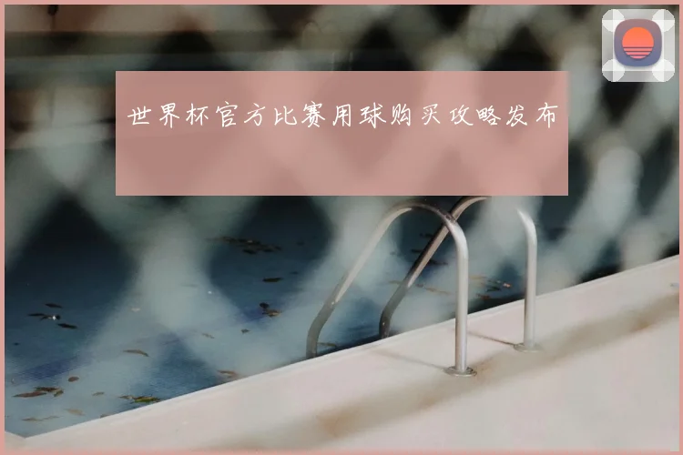 世界杯官方比赛用球购买攻略发布