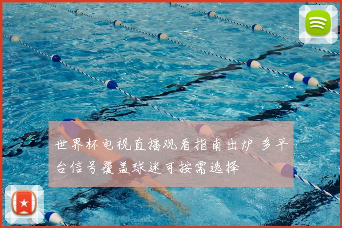 世界杯电视直播观看指南出炉 多平台信号覆盖球迷可按需选择